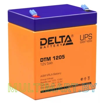 Аккумулятор для ИБП Delta DTM 1205 (12В/5 А·ч)